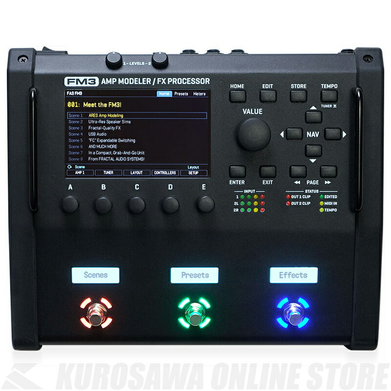 アンプシュミレーター フラクタルオーディオ Fractal Audio Systems Fm3 エフェクター 送料無料 Systems ギター用アクセサリー パーツ ギター用アクセサリー パーツ いラインアップ Online Store Online クロサワ楽器60周年記念shop Gethal Com Br