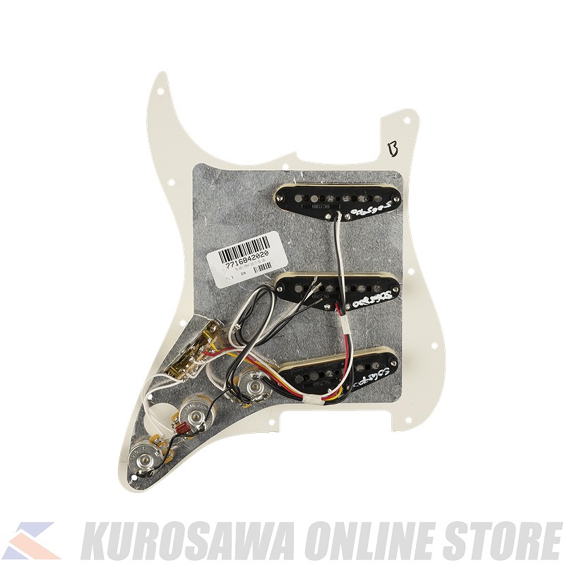 Fender Sss Tex Mex Pg Hole Pg Pre Wired 11 ご予約受付中 Sss Pickguard クロサワ楽器60周年記念shop Pre Wired Strat Parchment Online Store アッセンブリー フェンダー
