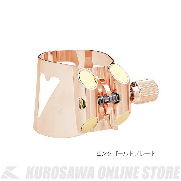 Vandoren Optimum LC07PGP アルトサックス用 リガチャー ピンクゴールドプレート【ONLINE STORE】|クロサワ楽器65周年記念SHOP