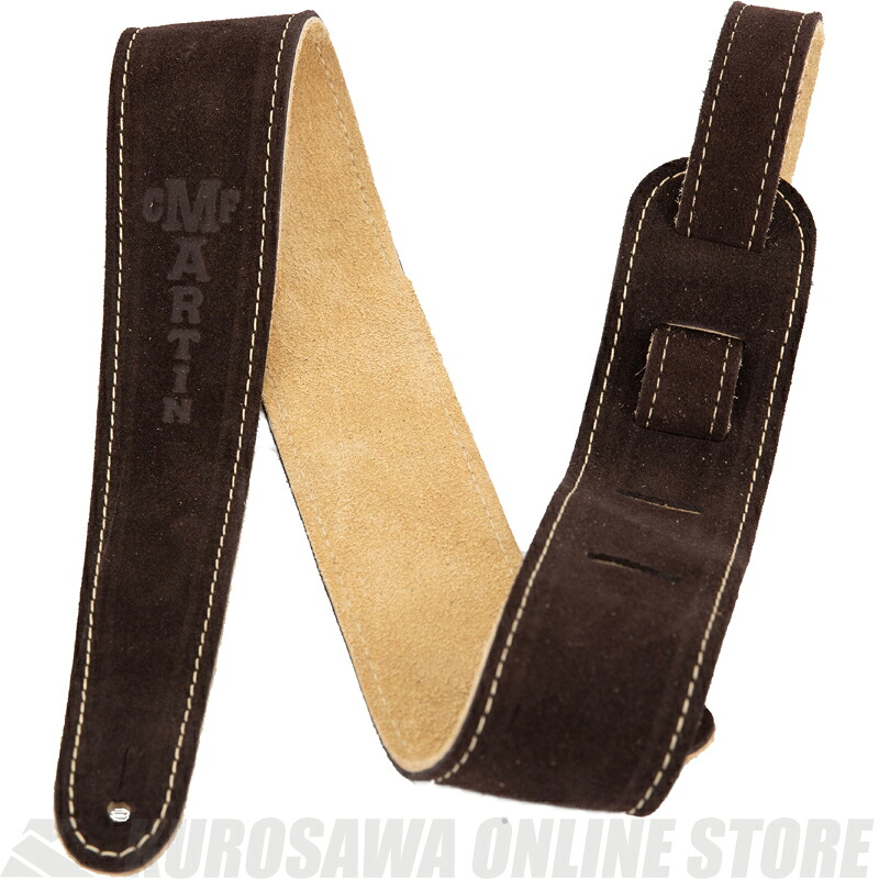 Martin Brown Suede Strap 18A0017【Martin純正ストラップ】 【ONLINE STORE】|クロサワ楽器65周年記念SHOP