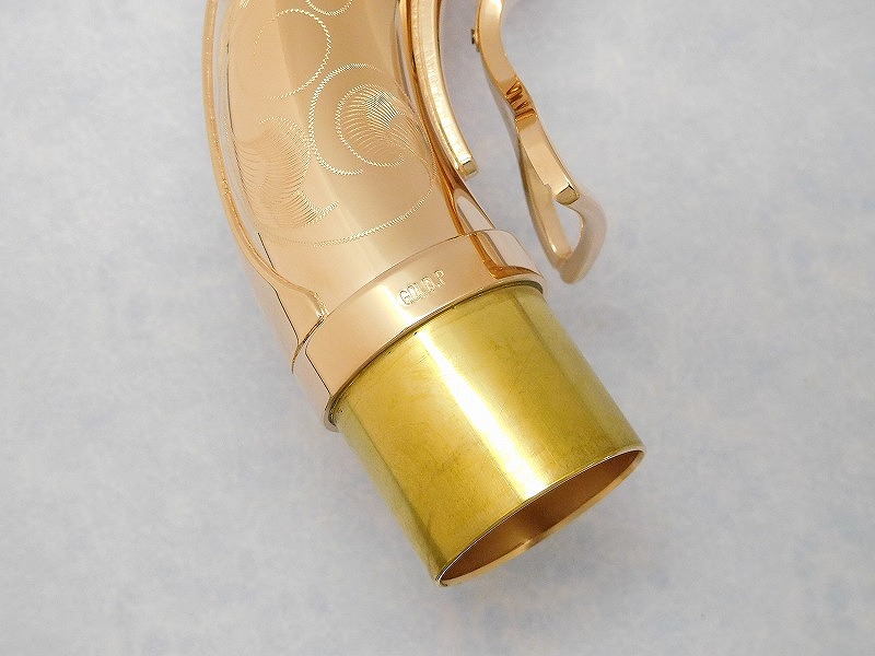 市場 Yanagisawa Tenorsaxneck アッパースタイルネック ピンクゴールドメッキ仕上げ Tw2 Pgp ブロンズブラス製