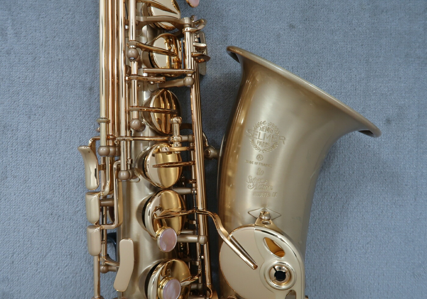 H. Selmer　SA80II Jubilee Brushed Satin AltoSax 【アウトレット】【サキソフォン・ラボ】