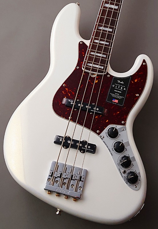 手数料安い 店頭在庫品 Fender Usa American Ultra Jazz Bass Arctic Pearl Rosewood New G Club渋谷 新しいコレクション Hazle Com