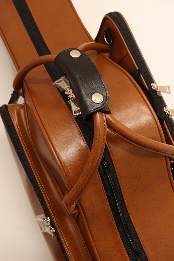 美しい Bropro ブロプロ W701ctl 新品 テナーサックスケース 革張りブラウン 楽譜収納 ウインドお茶の水 ウインドお茶の水店 木管楽器用アクセサリー パーツ