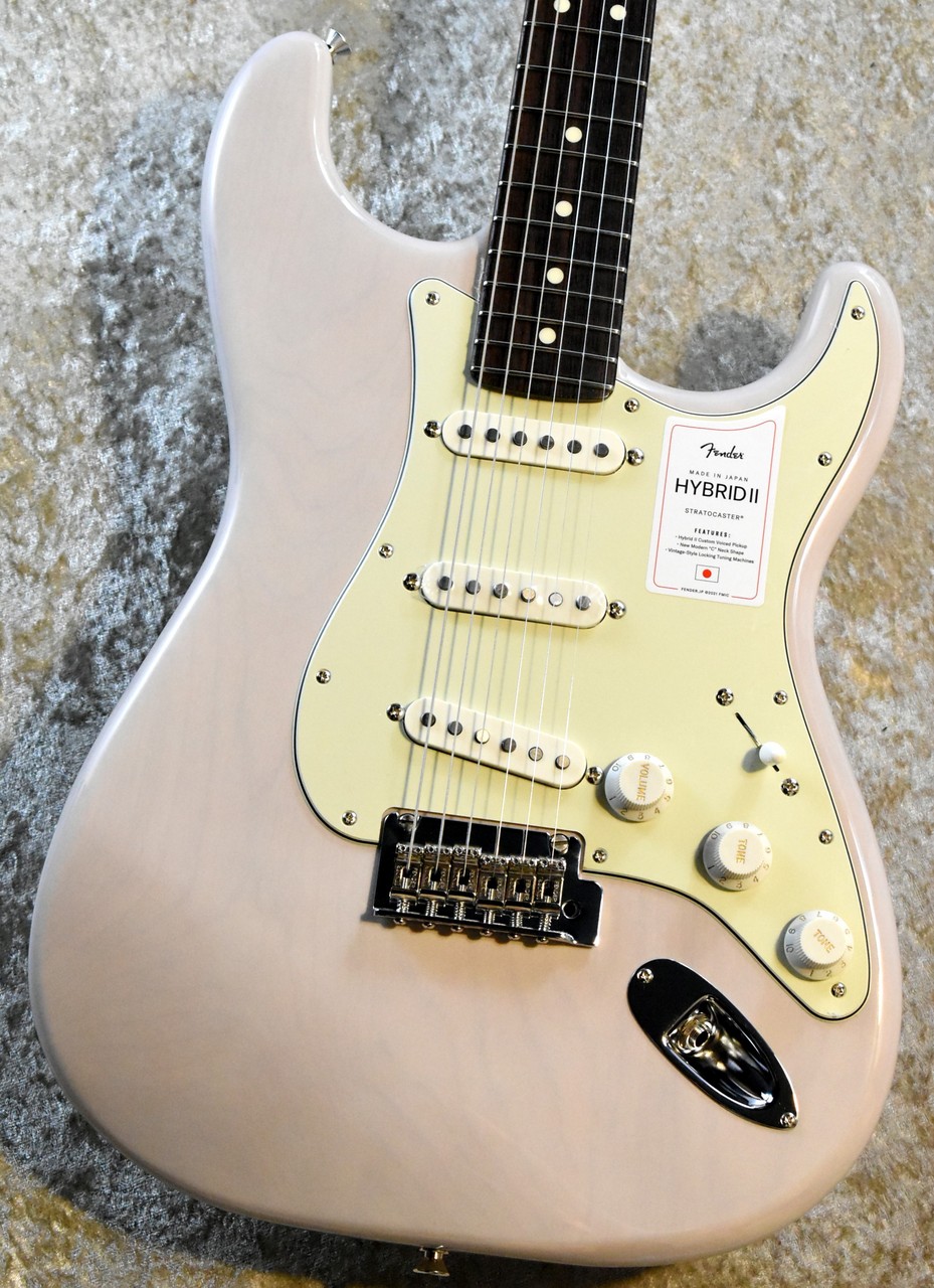 Fender お気軽にお問い合わせ下さい Made Made エレキギター In Hybrid Japan Ii Us Blonde クロサワ楽器60周年記念shop Stratocaster Japan Jd 3 50kg 漆黒指板 Fenderストラップ付属 横浜店