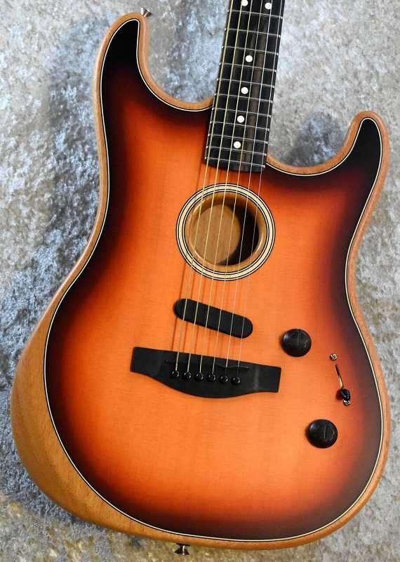 Fender AMERICAN ACOUSTASONIC STRATOCASTER 3-Color Sunburst #US203997A