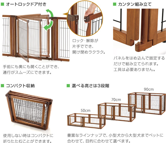 楽天市場 リッチェル ペット用 木製3wayサークル 6面70h 中型犬用 サークル ケージ ゲージ ゲート 柵 フェンス ペットゲート ペットフェンス 犬用品 ペット ペットグッズ ペット用品 同梱不可 ペッツビレッジクロス ペット通販