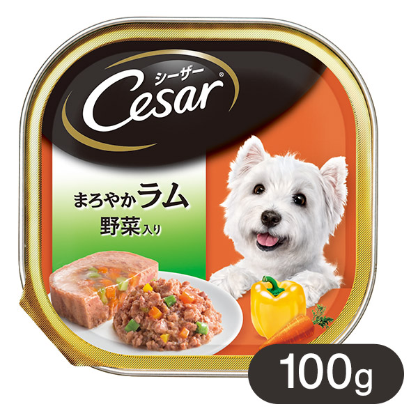 楽天市場 シーザー まろやかラム 野菜入り 100g シ ザ Cesar ドッグフード ウェットフード ペットフード Dog Food ドックフード ペッツビレッジクロス ペット通販