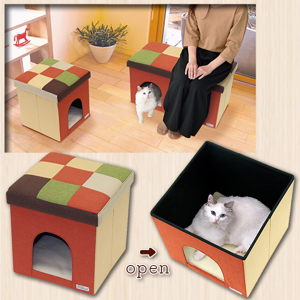 ペット ベッド PETSFIT 天然杉 犬 猫 ペット用品 2段ベッドの+