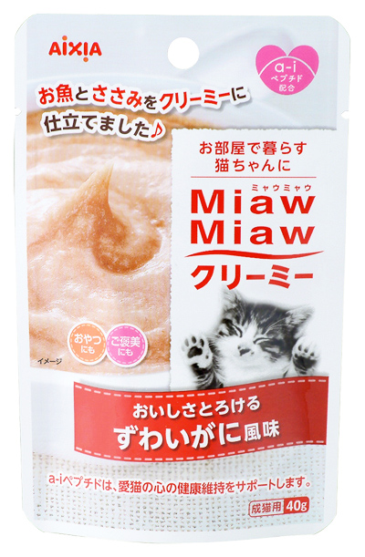 初回限定 ミャウミャウ クリーミー 名古屋コーチン風味 ４０ｇ×１２袋