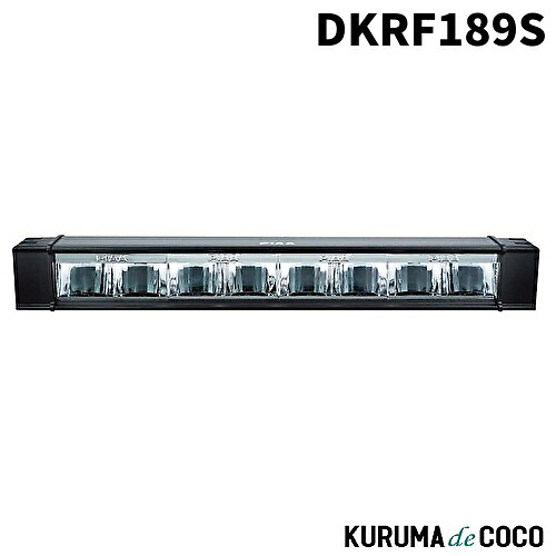 PIAA DKRF189S 後付けランプ LED 6000K RF18シリーズ 81200cd ハイブリット配光|KURUMAdeCOCO
