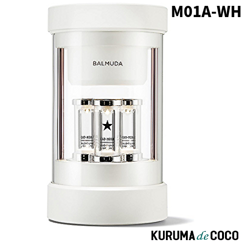 バルミューダ BALMUDA The Speaker M01A-WH ホワイト ワイヤレススピーカー|KURUMAdeCOCO