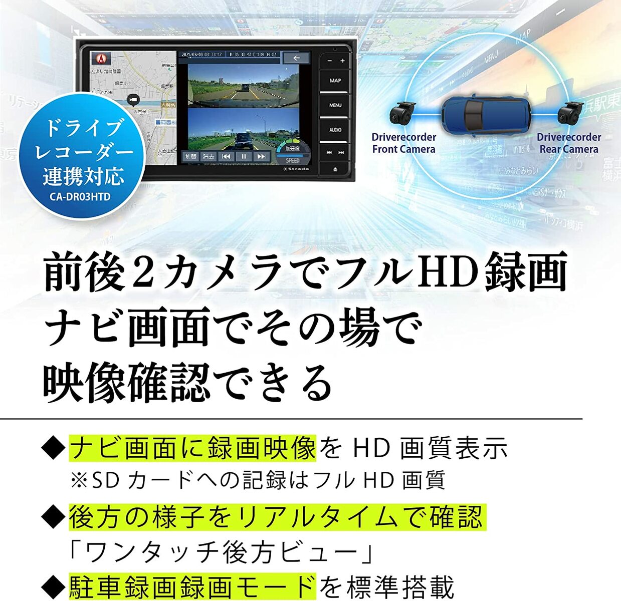 パナソニック カーナビ ストラーダ SDナビ メモリーナビ Panasonic