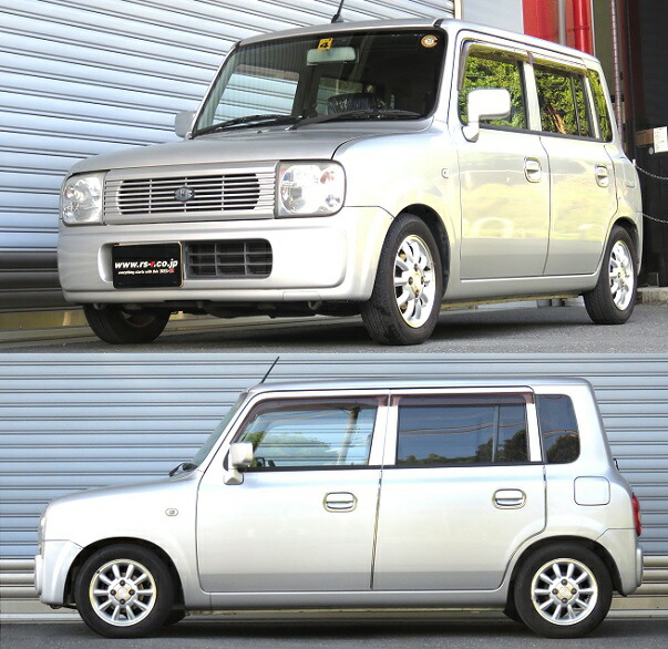 楽天市場 Rs R Best I C K車高調 ベストアイシーアンドケー ラパン He21s Ff ノンターボ 14 1 10 ｘ Bicks110m Rsr クルマ生活