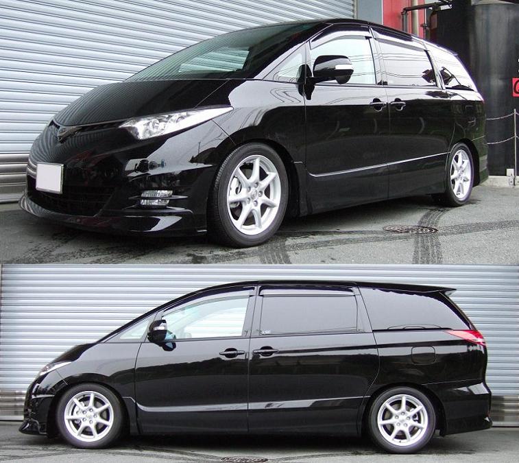 Rs R Basic I車高調 ベーシックアイ エスティマ 即納 スーパー Acr55w 4wd ショック 12 アエラス レザーパッケージ Bait502m Rsr クルマ生活 送料無料 手数料無料 一台分