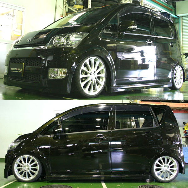 楽天市場 Rs R Black ｉ車高調 ブラックアイ ムーヴ L175s Ff H18 10 H22 12 カスタムｒ Bkd046m Rsr クルマ生活