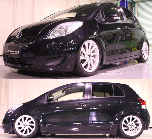 楽天市場 Rs R Black ｉ車高調 ブラックアイ ヴィッツ Scp90 Ff H17 2 H 11 ｆ Bkt336m Bkt336m Rsr クルマ生活