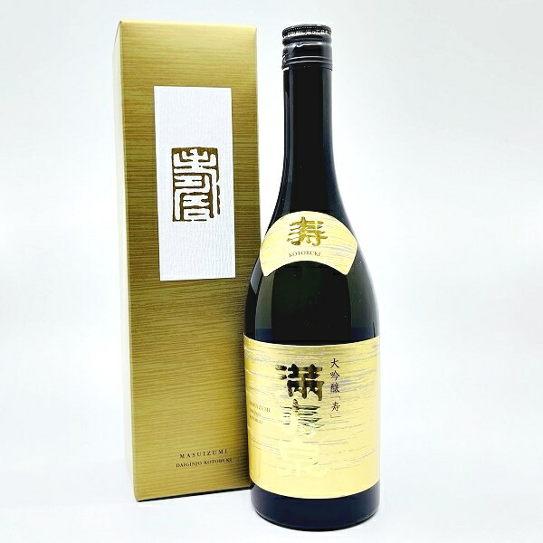 楽天市場】満寿泉 大吟醸 寿 1.8L【日本酒 富山 地酒 岩瀬 桝田