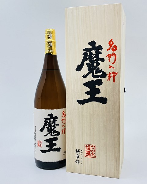 楽天市場】焼酎 魔王 一升瓶 1800ml 25° お父さん 誕生日 お酒 御祝い
