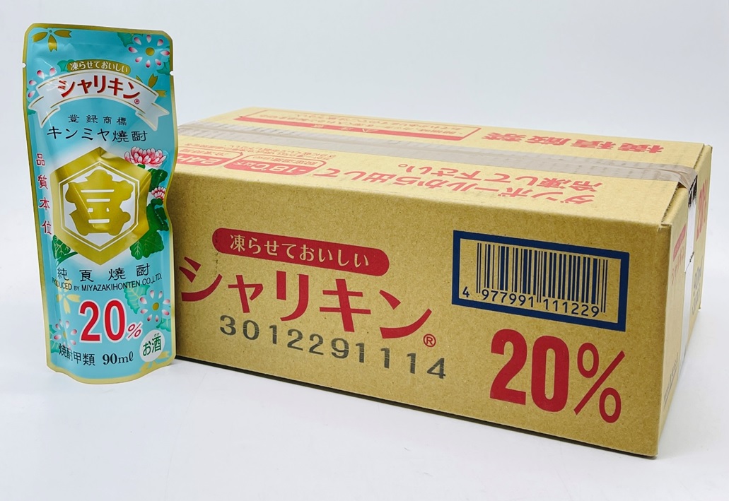 楽天市場】【送料無料】キンミヤ焼酎 シャリキン 20度 90ml