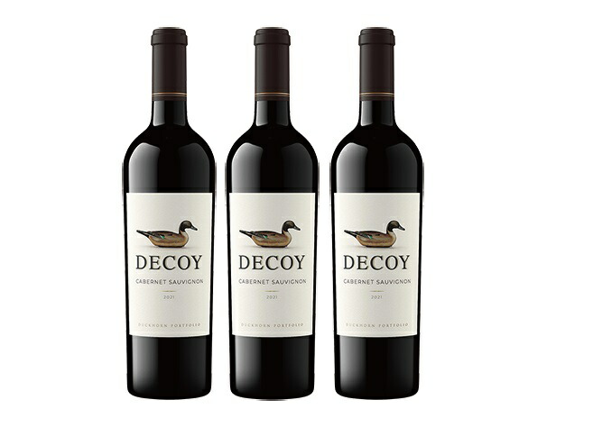 【送料無料】【3本セット】デコイ　デコイ カベルネ・ソーヴィニヨン　カリフォルニア　750ml　赤ワイン　3本　Decoy　Decoy Cabernet Sauvignon　California