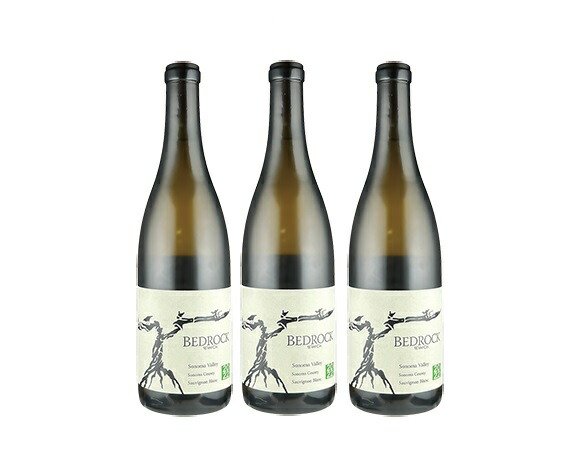 【送料無料】【3本セット】ベッドロック・ワインズ　ソーヴィニヨン・ブラン ソノマ・ヴァレー　750ml　白ワイン　Bedrock Wines　Sauvignon Blanc Sonoma Valley