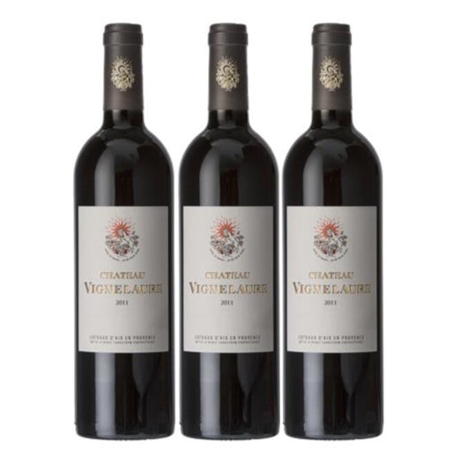 【送料無料】【オトクな3本セット】シャトー　ヴィニュロー　プロヴァンス　赤ワイン　750ml　3本　Chateau Vignelaure　シャトー・ヴィニュロー　フランス　コトー・デクサン・プロヴァンス