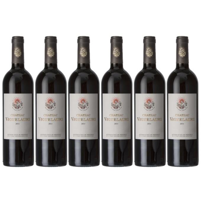 【送料無料】【オトクな6本セット】シャトー　ヴィニュロー　プロヴァンス　赤ワイン　750ml　6本　Chateau Vignelaure　シャトー・ヴィニュロー　フランス　コトー・デクサン・プロヴァンス