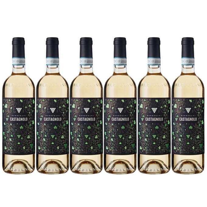 【送料無料】【オトクな6本セット】カスタニョーロ・オルヴィエート　ビアンコ　白ワイン　750ml　6本　Barberani Castagnolo Orvieto Bianco　バルベラーニ　イタリア　ウンブリア　カスタニョーロ・オリヴィエート　辛口　オーガニック認定　ビーガン認定