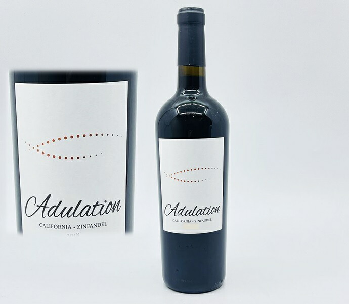 【送料無料】アデュレーション　ジンファンデル　カリフォルニア　750ml　Adulation ZINFANDEL California　ミディアムフル　赤 ワイン ブレッド＆バターを生み出したダリオ氏のワイン！ヒット商品を数多く生み出す凄腕カリフォルニアワインメーカー