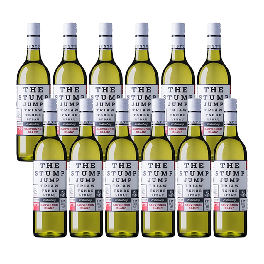 【送料無料】【12本セット】ダーレンベルグ・ザ・スタンプジャンプ・ソーヴィニヨン・ブラン 　750ml　白ワイン　12本　d'Arenberg The Stump Jump Sauvignon Blanc