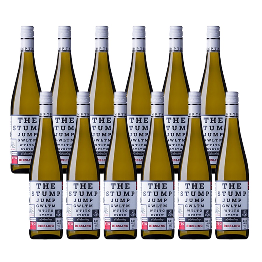 【送料無料】【12本セット】ダーレンベルグ・ザ・スタンプジャンプ・リースリング 　750ml　白ワイン　12本　d'Arenberg The Stump Jump Riesling｜車屋酒店