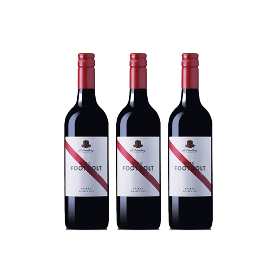 【送料無料】【3本セット】ダーレンベルグ・フットボルト・シラーズ 750ml 赤ワイン 3本 d'Arenberg Footbolt Shiraz