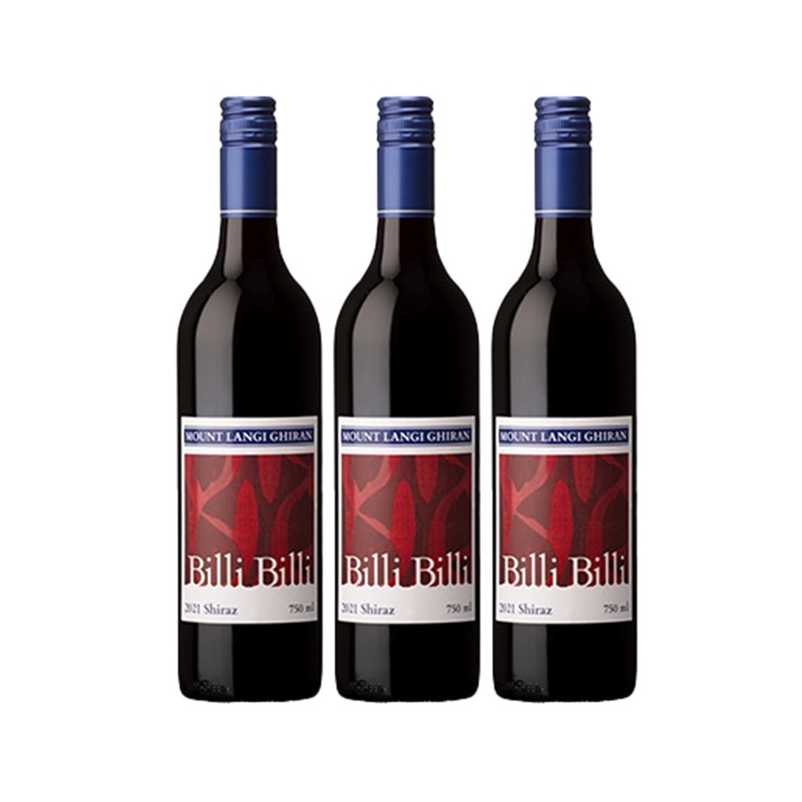 【送料無料】【3本セット】マウント・ランギ・ギラン・ビリビリ・シラースﾞ　750ml　赤ワイン　3本　Mt.Langi Ghiran Billi Billi Shiraz