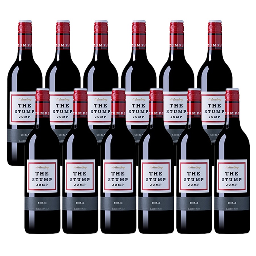 【送料無料】【12本セット】ダーレンベルグ・ザ・スタンプジャンプ・シラーズ 750ml 赤ワイン 12本 d'Arenberg The Stump Jump Shiraz|車屋酒店
