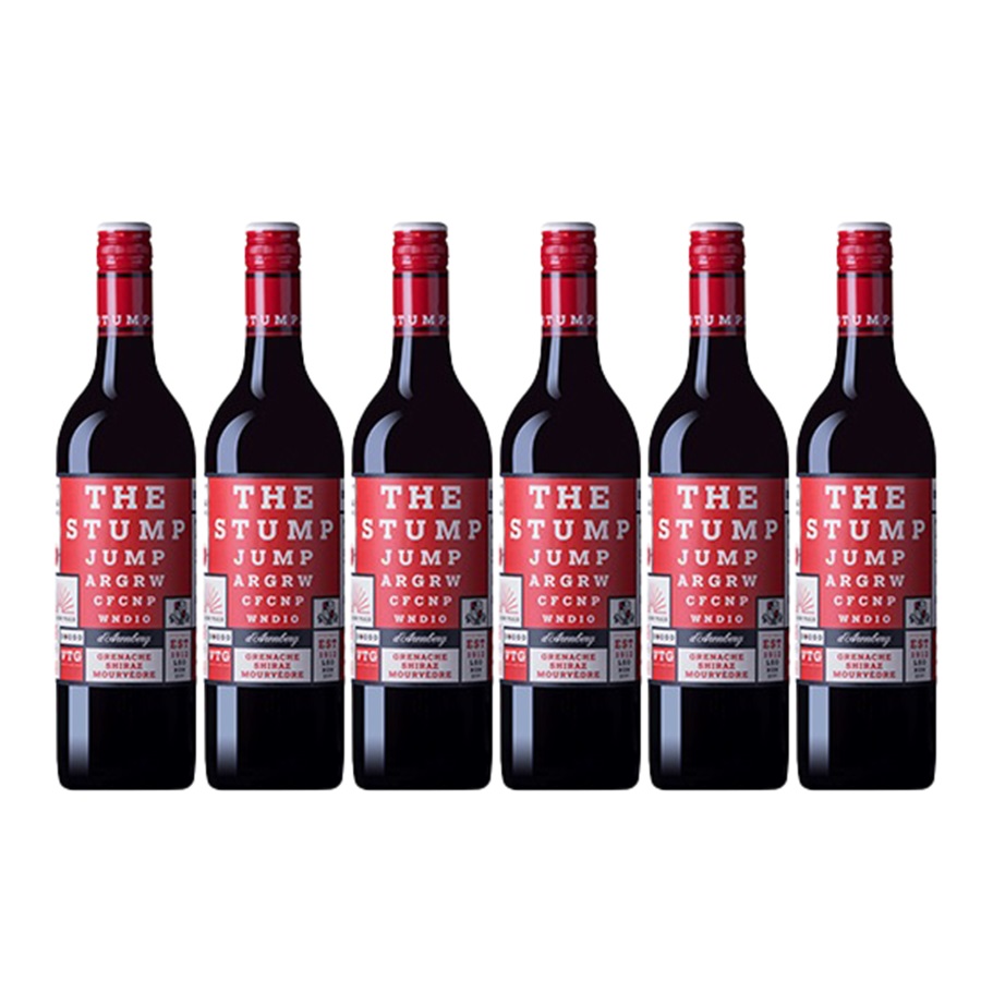 【送料無料】【6本セット】ダーレンベルグ・ザ・スタンプジャンプ・レッド 　750ml　赤ワイン　6本　d'Arenberg The Stump Jump Red S