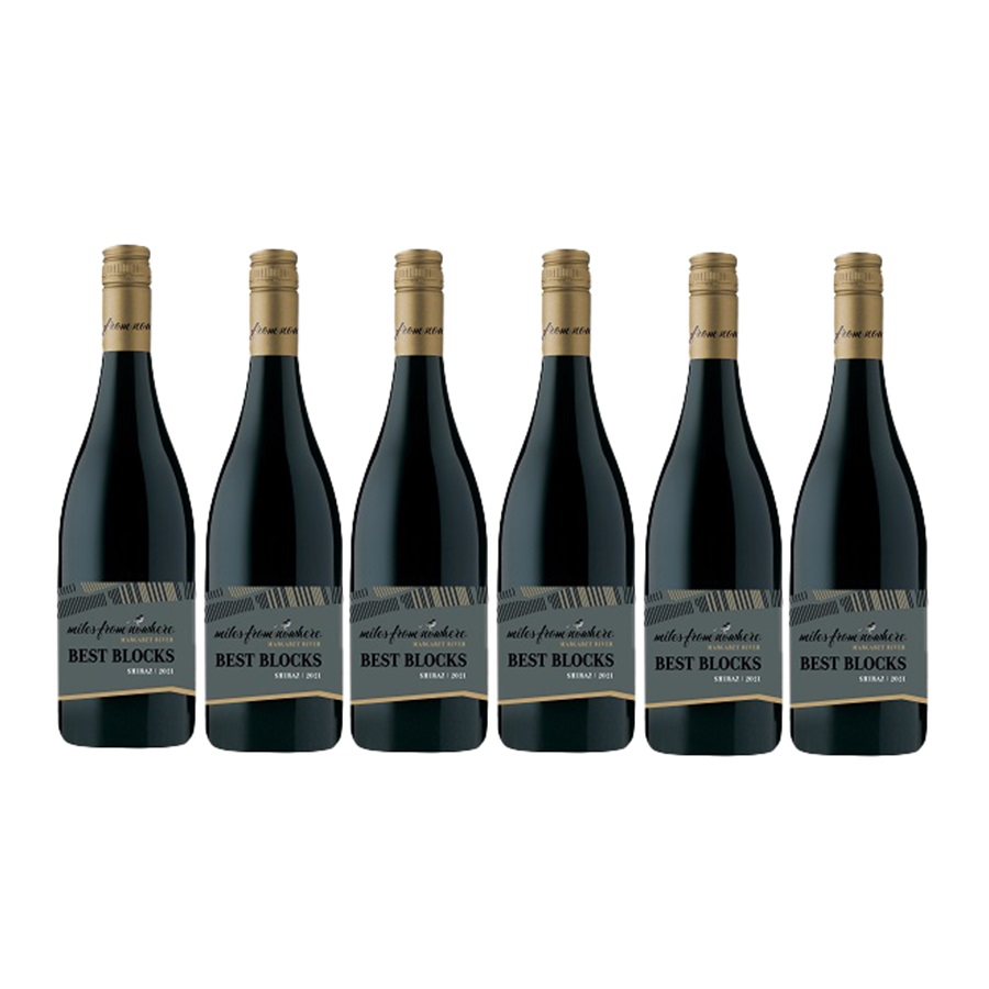 【送料無料】【6本セット】マイルズ・フロム・ノーウェア・ベスト・ブロックス・シラーズ750ml　赤ワイン　6本　Miles from Nowhere Best Blocks Shiraz｜車屋酒店