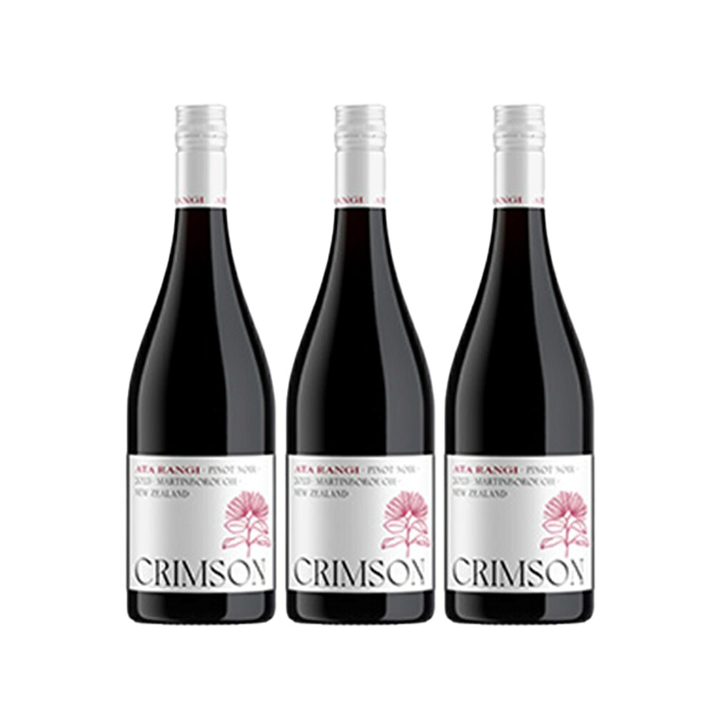 【送料無料】【3本セット】アタ・ランギ・クリムゾン・ピノ・ノワール 　750ml　赤ワイン　3本　Ata Rangi Crimson Pinot Noir