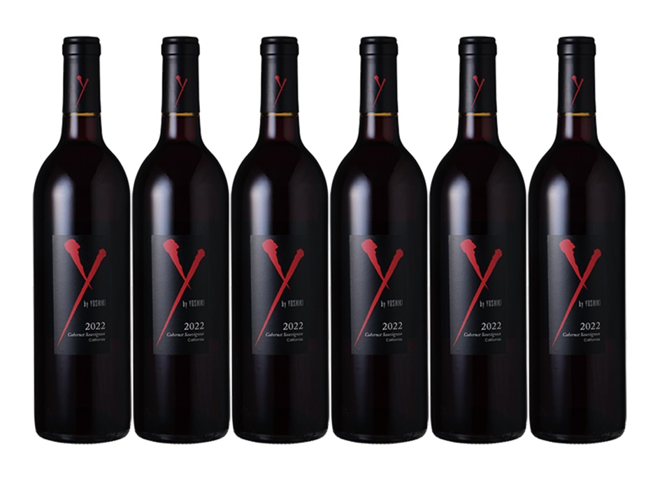 【送料無料】【6本セット】ワイ・バイ・ヨシキ カベルネ・ソーヴィニヨン “アンコール”　カリフォルニア　Y by YOSHIKI Cabernet Sauvignon ”Encore” California　赤ワイン　750ml　6本　ワイ・バイ・ヨシキY by Yoshiki