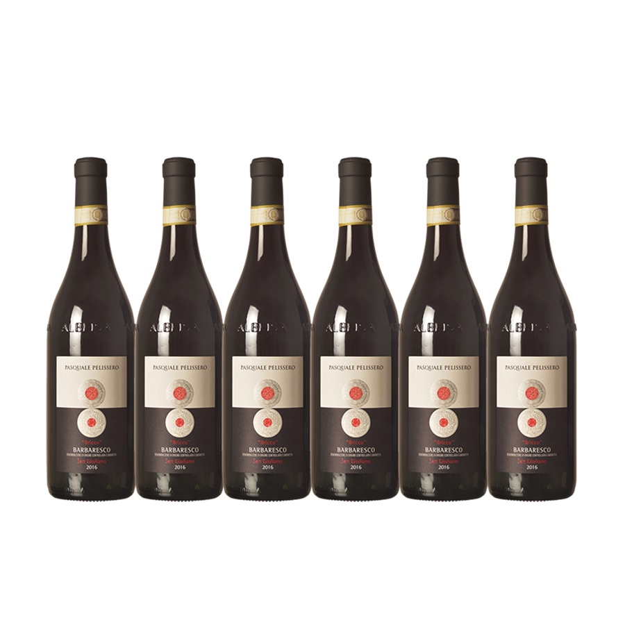 【送料無料】【6本セット】パスカーレ・ペリセッロ　バルバレスコ　ブリッコ・サン・ジュリアーノ　Pasquale Pelissero Barbaresco Bricco San Giuliano D.O.C.G.　750ml　赤ワイン　6本　イタリア　ピエモンテ　パスカーレ・ペリセッロ　Pasquale Pelissero