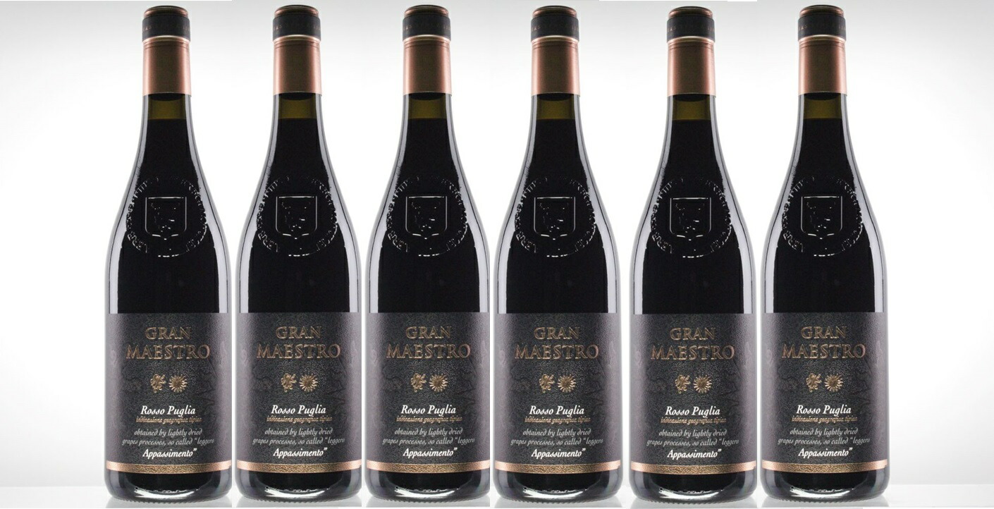 【送料無料】【オトクな6本セット】グラン・マエストロ・ロッソ　GRAN MAESTRO ROSSO　MAESTRO マエストロ　赤ワイン　6本　750ml　イタリア