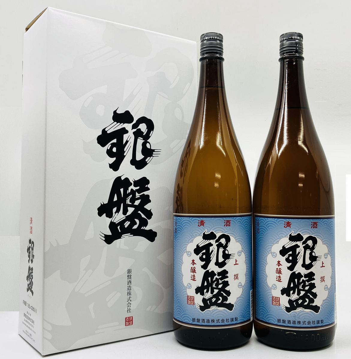 銀盤 本醸造 1800ml 6本【メーカー直入荷】富山県 黒部市 楽天市場】【送料無料】[メーカー取寄品] 銀盤 (ぎんばん) 上撰