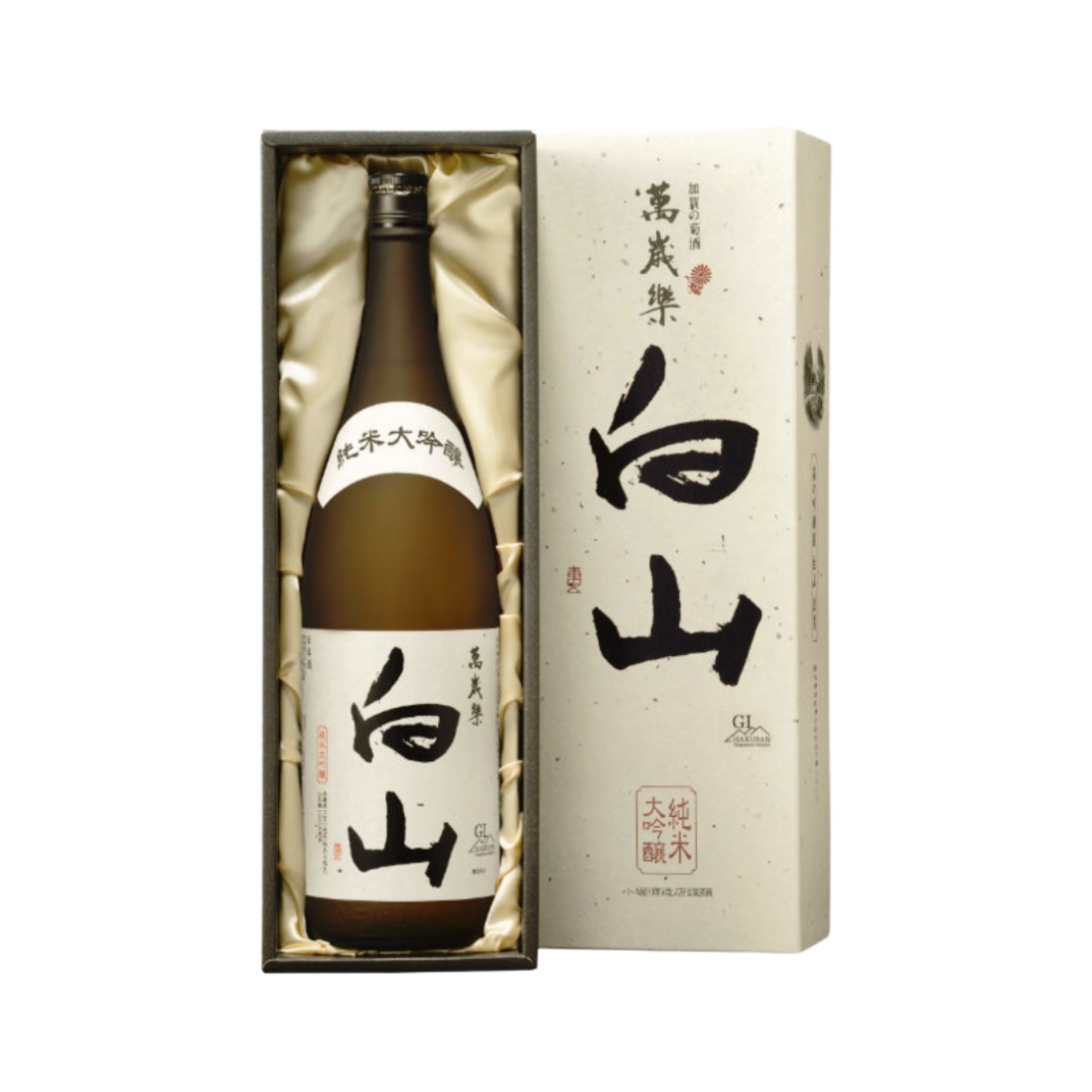 【日本酒】白山 大吟醸酒 1800ml 2本セット【2020年製造】 楽天市場】【送料無料】小堀酒造店 萬歳楽(まんざいらく) 白山