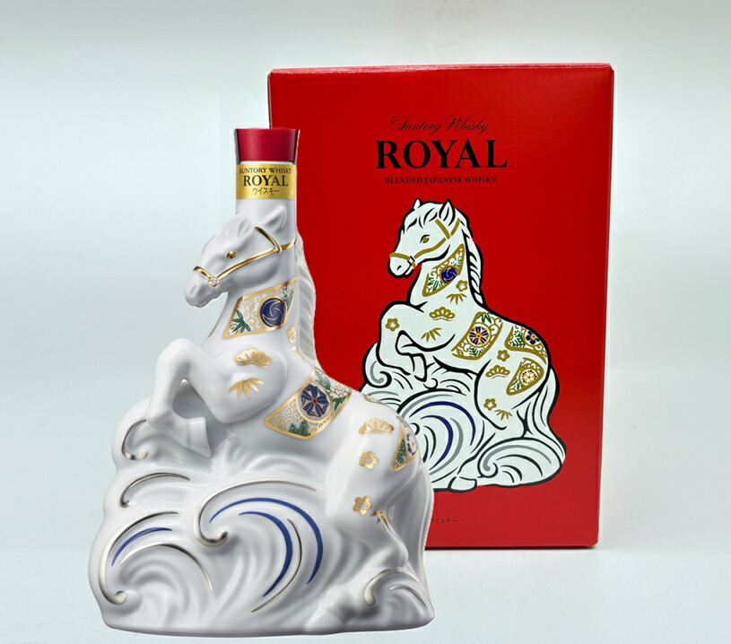未開栓　サントリーローヤル15年　干支ボトル　赤　午　うま 馬 2002年 楽天市場】【東京都在住限定】 サントリーローヤル 干支ボトル 午歳