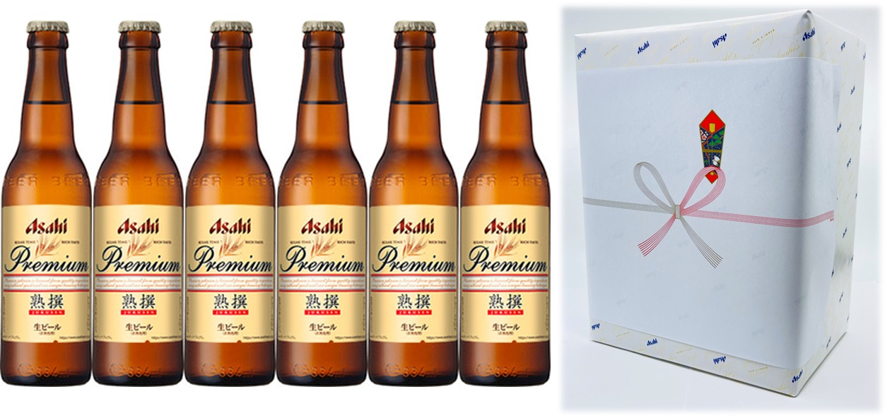 楽天市場】【送料無料】アサヒ プレミアム 熟撰 小瓶 334ml×6本
