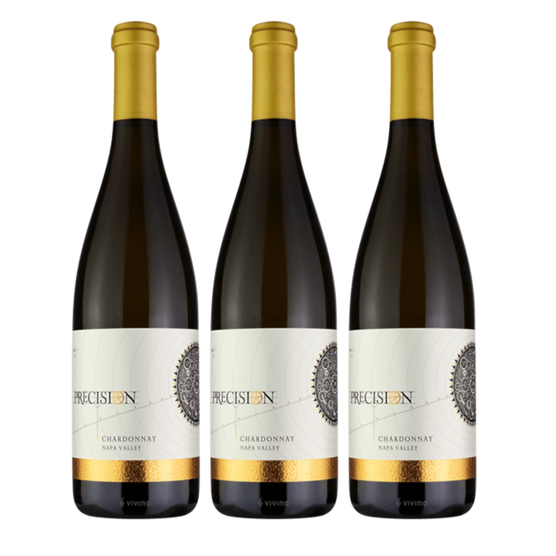 【送料無料】【3本セット】プレシジョン　ナパ　ヴァレー　シャルドネ　Precision Napa Valley Chardonnay　3本　750ml　白ワイン　辛口　アメリカ　カリフォルニア　ナパヴァレー　シャルドネ100％　ピーロート pieroth
