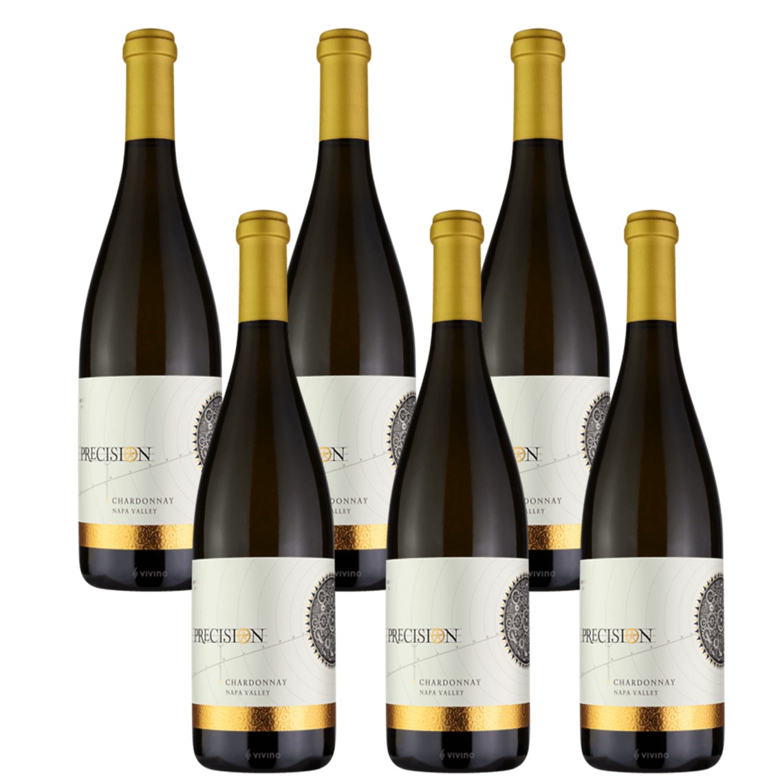 【送料無料】【6本セット】プレシジョン　ナパ　ヴァレー　シャルドネ　Precision Napa Valley Chardonnay　6本　750ml　白ワイン　辛口　アメリカ　カリフォルニア　ナパヴァレー　シャルドネ100％　ピーロート pieroth｜車屋酒店