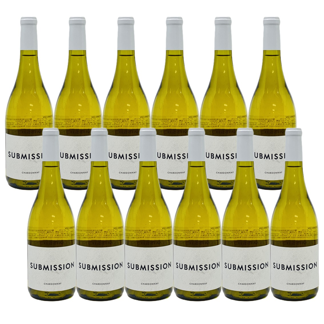 【送料無料】【12本セット】サブミッション　シャルドネ by 689セラーズ　Submission Chardonnay　689 Cellars　12本　750ml　白ワイン　シャルドネ　アメリカ　カリフォルニア　6は幸福　８は富、豊かさ　９は長寿　シックスエイトナイン｜車屋酒店