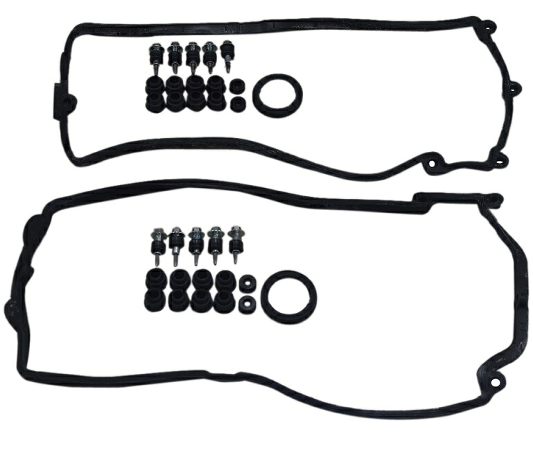ヘッドガスケット タペットカバーガスケット 左右セット 11127513194+11127513195/BMW E60 E61 5シリーズ E63 E64 6シリーズ E65 E66 7シリーズ X5 E53 E70|タケトシ