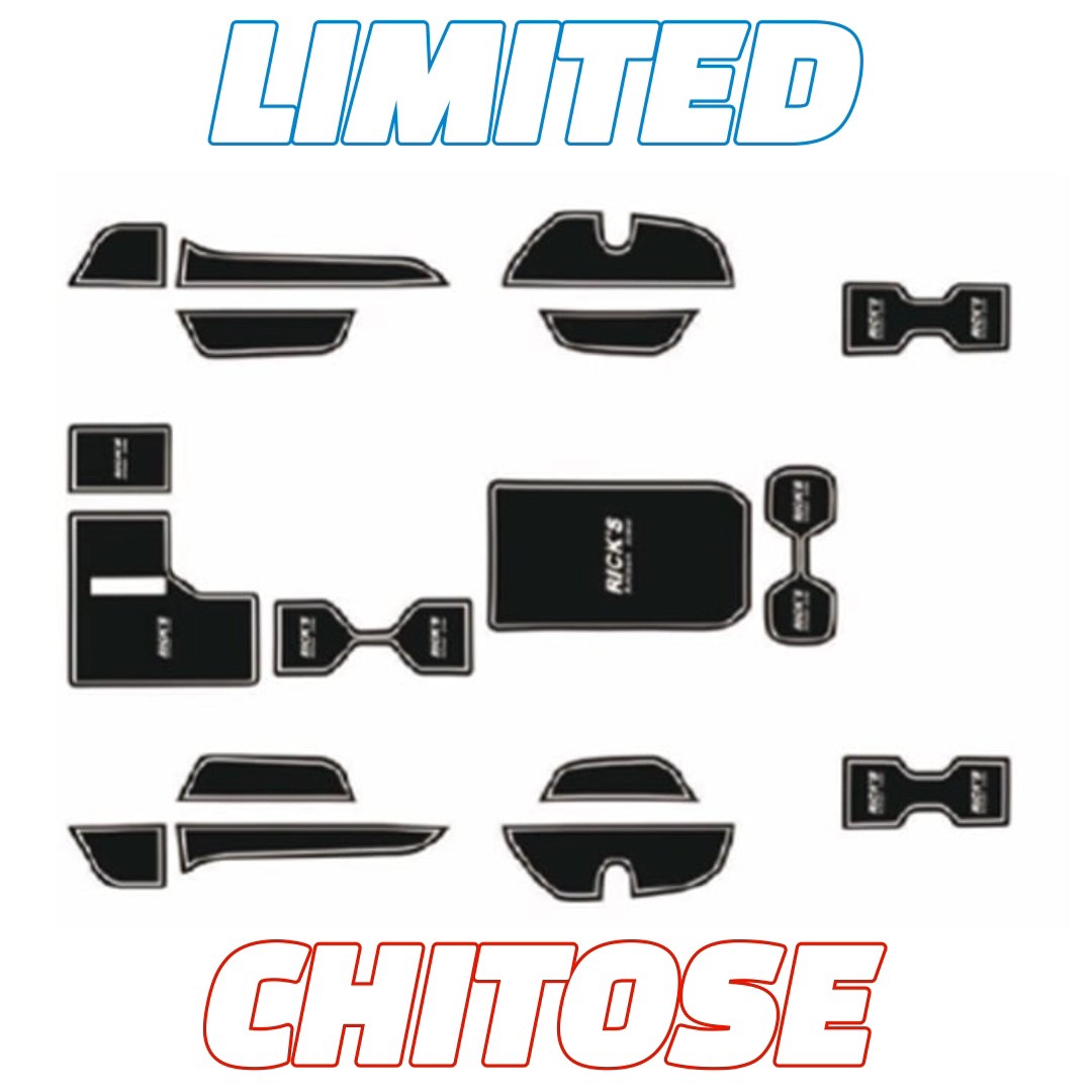 【リミテッド】RICK'S ラバット マット コンソールマット 20PCS 黒 ブラック VX ZX GX ランドクルーザー250 ランクル250《送料無料※沖縄/離島を除く 》|車用品&部品